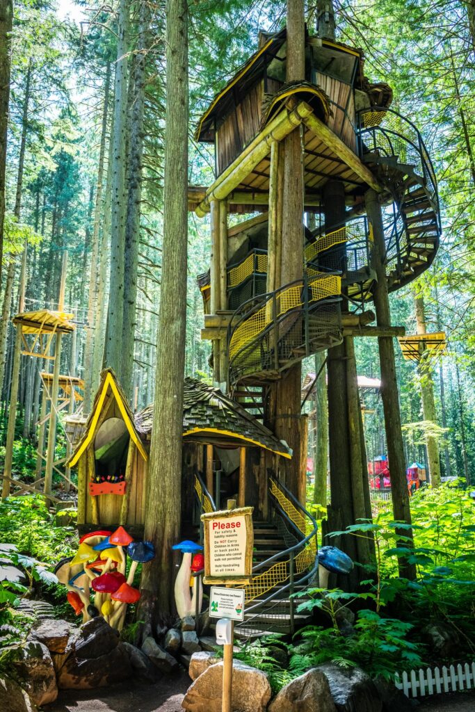 The Tallest Treehouse in BC - The Enchanted Forest